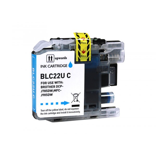 Compatible Brother LC22UC tinta cian - BAJO PEDIDO - Consultar plazo de entrega