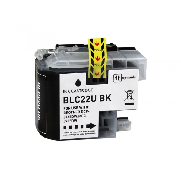 Compatible Brother LC22UK tinta negro - BAJO PEDIDO - Consultar plazo de entrega