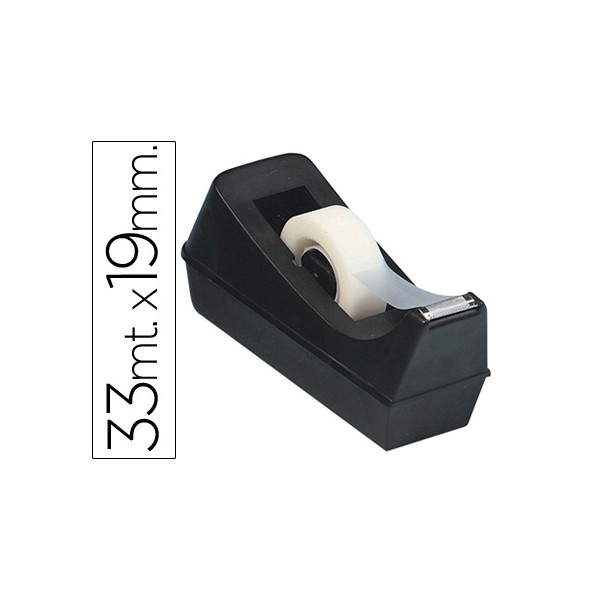 Dispensador Q-connect para cinta adhesiva 19x33mm