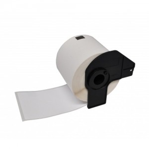 Cinta compatible con Brother DK11241 etiquetas precortadas 102x152mm 200 etiquetas, adhesivas blancas