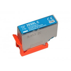 Compatible Epson Nº 202XL tinta cian