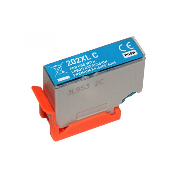 Compatible Epson Nº 202XL tinta cian