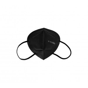 Mascarillas Langci FFP2 - con clip nasal, certificacion CE/2163, color NEGRO, 1 unidad