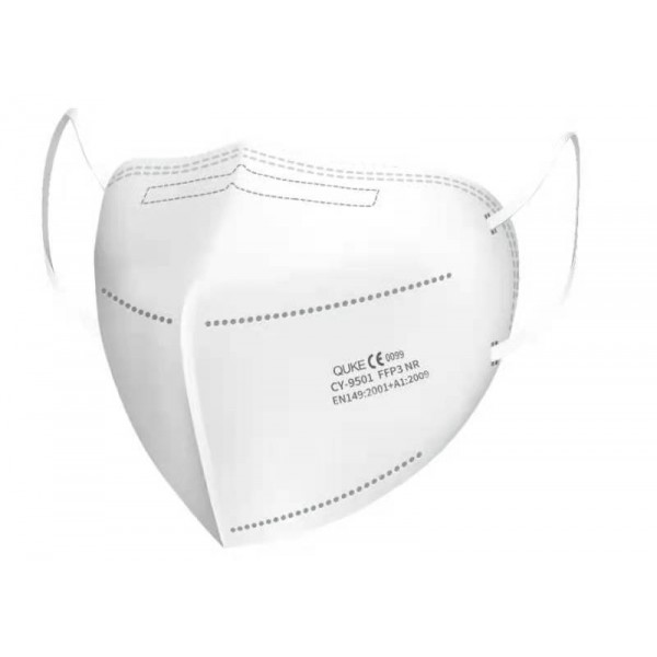 Mascarilla Quke FFP3 - con clip nasal, certificacion CE 0099, 1ud