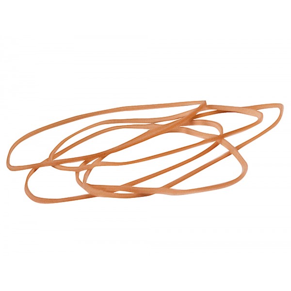 Gomas elásticas Q-Connect 10cm, 2mm ancho, pack 1kg