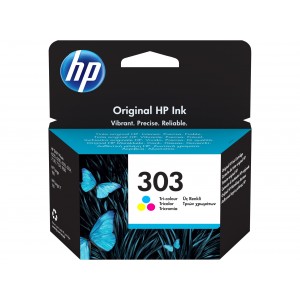 Original HP 303C (T6N01AE) tinta color