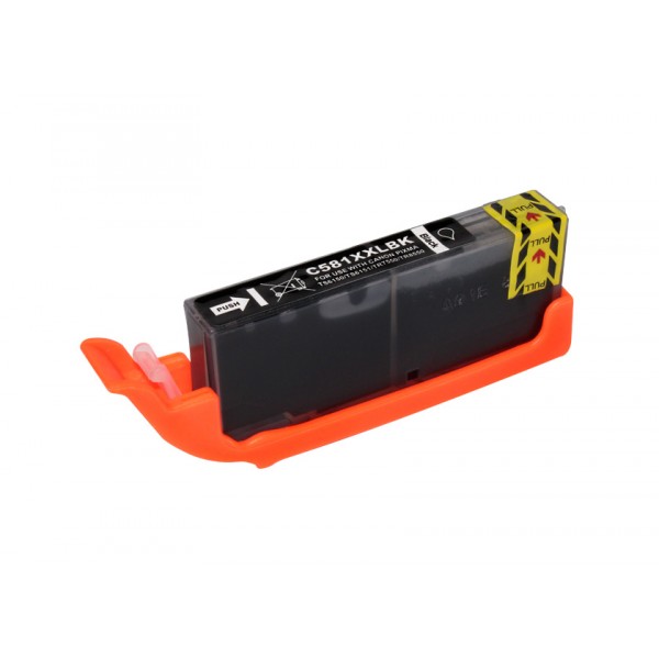 Compatible Canon CLI-581XXL tinta negro photo (1998C001)