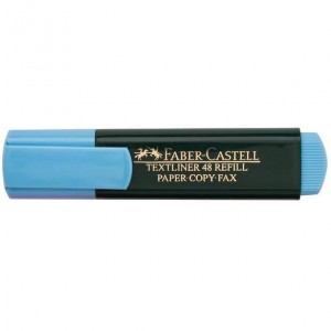 Marcador Faber-Castell Textliner 48 fluorescente azul
