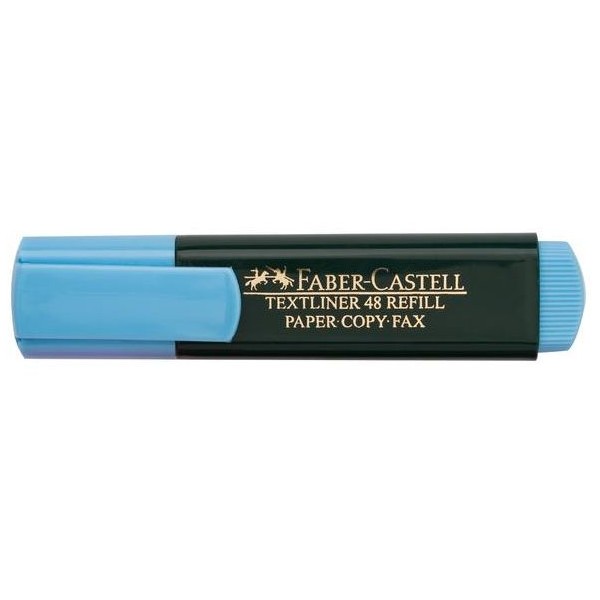 Marcador Faber-Castell Textliner 48 fluorescente azul