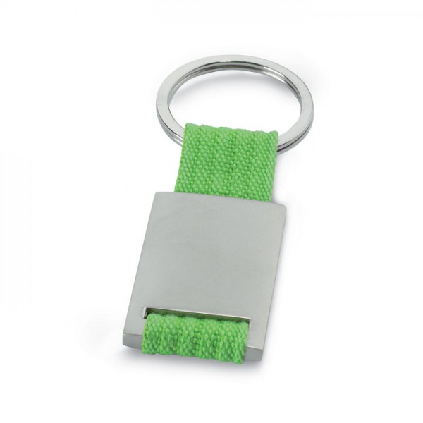 Llavero metálico rectangular PERSONALIZABLE - BAJO PEDIDO