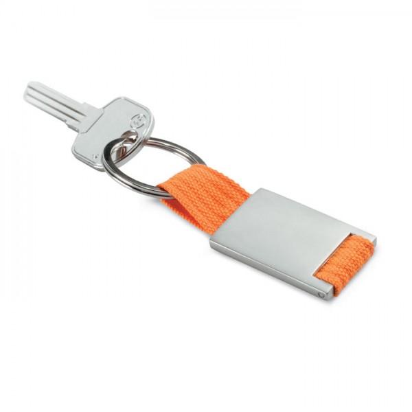Llavero metálico rectangular PERSONALIZABLE - BAJO PEDIDO