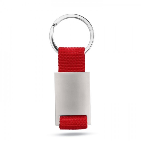 Llavero metálico rectangular PERSONALIZABLE - BAJO PEDIDO