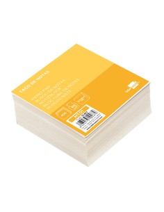 Taco de papel Liderpapel blanco 95x90x40mm no encolado 400 hojas 2