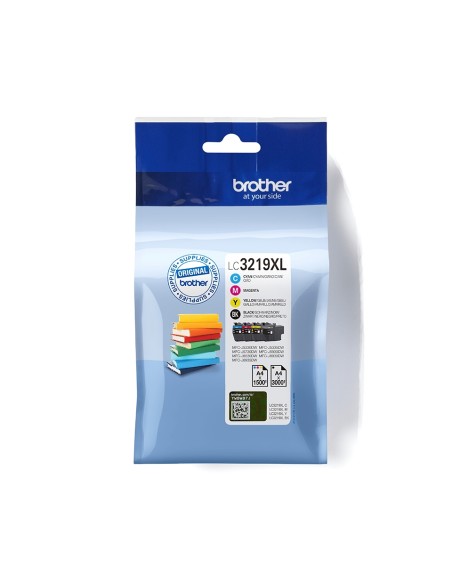 --Bajo Pedido-- Original Brother LC-3219 Pack XL 4 colores tinta KCMYY XL