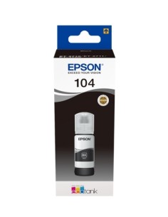 Original Epson 104K Bote de tinta negro T00P140 Ecotank