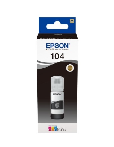 Original Epson 104K Bote de tinta negro T00P140 Ecotank