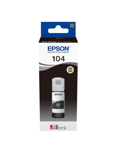 Original Epson 104K Bote de tinta negro T00P140 Ecotank