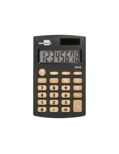 Calculadora de bolsillo Liderpapel XF-05, 8 digitos, alimentación dual: solar y pilas 2