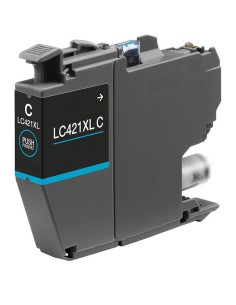 Compatible Brother LC-421XL C tinta cián