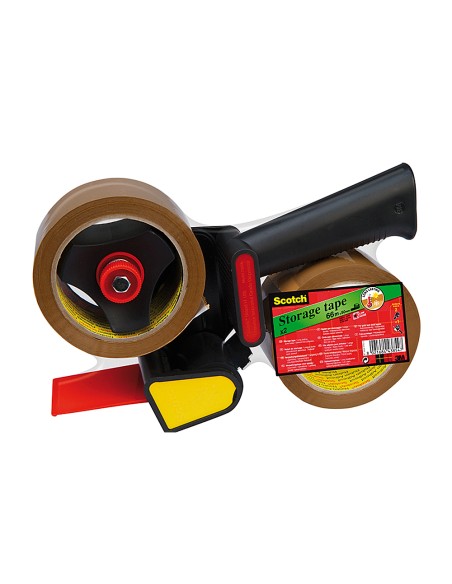 Dispensador portarrollos Scotch para cintas de embalaje heavy duty