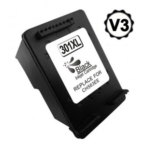 Pre-rellenado HP 301KXL (CH563) tinta negro alta capacidad