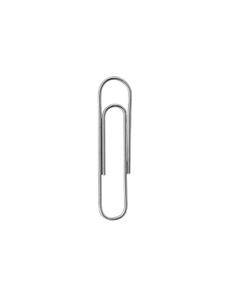 Clips Q-Connect labiado Nº 4 50mm zinc punta redonda 100 uds