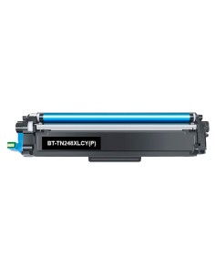 Compatible Brother TN248XL C tóner cian