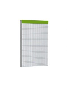 Bloc Liderpapel A6 perforado sin tapa cuadrícula 4x4mm, 80 hojas, 60g/m2 2