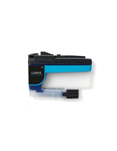 Compatible Brother LC-424 C tinta cian