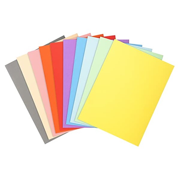 Subcarpeta Exacompta A4 24x32cm, cartulina reciclada 170g, colores surtidos, pack 100 uds