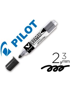 Rotulador Pilot Board Master para pizarra blanca, tinta líquida negro, trazo 2,3mm, recargable