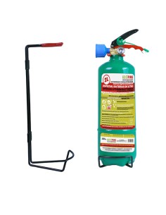 Extintor SPECIAL EXTINGUISHER ECOFIRE 2 litros, ideal baterías de litio e incendios eléctricos, incluye soporte