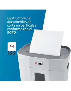 Destructora DAHLE PaperSAFE 100, nivel p4, ciclo trabajo 25 min, 5 hojas 2