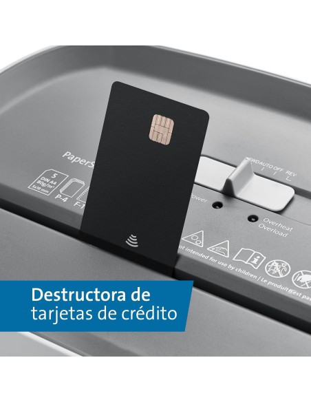 Destructora DAHLE PaperSAFE 100, nivel p4, ciclo trabajo 25 min, 5 hojas