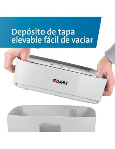 Destructora DAHLE PaperSAFE 100, nivel p4, ciclo trabajo 25 min, 5 hojas