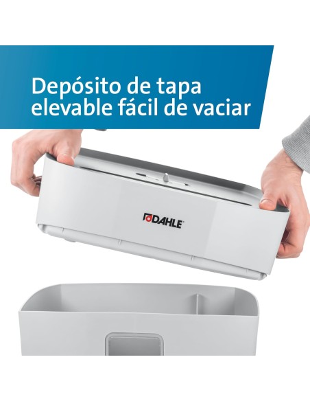 Destructora DAHLE PaperSAFE 100, nivel p4, ciclo trabajo 25 min, 5 hojas