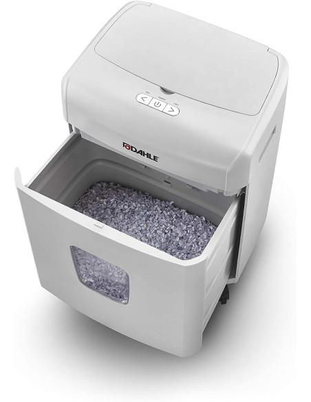 Destructora DAHLE ShredMATIC 90, nivel p4, ciclo trabajo 60 min, 90 hojas automatico