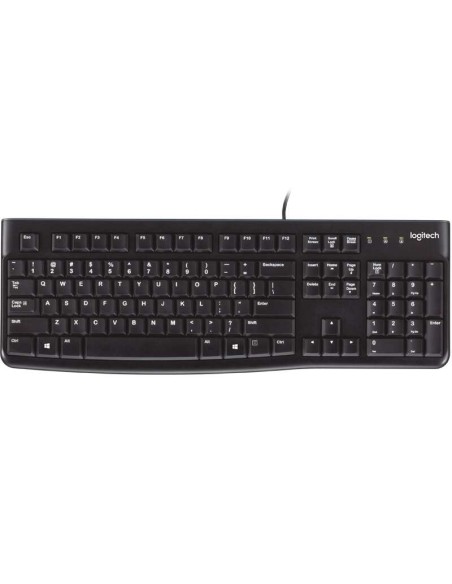 Teclado USB Logitech K120 Negro