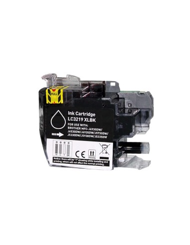 Compatible Brother LC-3219KXL tinta negro