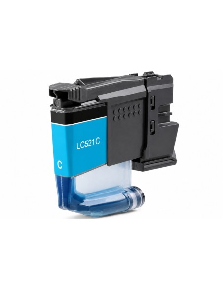 Compatible Brother LC-521 C tinta cián