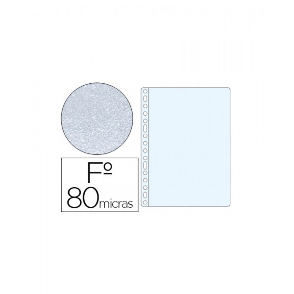 Funda Esselte PP folio estandar multitaladro (16T), piel de naranja