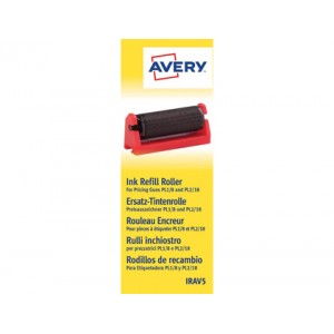 Rodillos entintadores etiquetadora AVERY (1 ó 2 lineas) Pack 5 uds IRAV5  