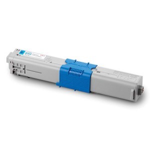 Compatible OKI C301 tóner cian