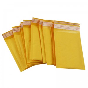 Sobre Unipapel  Nº18 tipo bolsa acolchada con burbujas de aire, color marrón kraft pack 10 uds