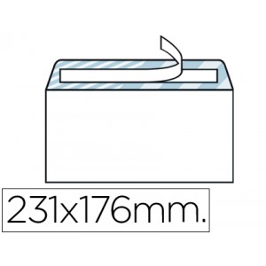Sobre 176x231mm blanco autodex 
