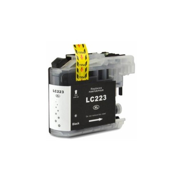 Compatible Brother LC223BK tinta negro