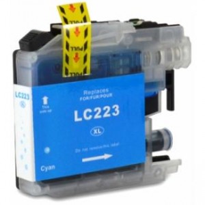Compatible Brother LC223C tinta cian