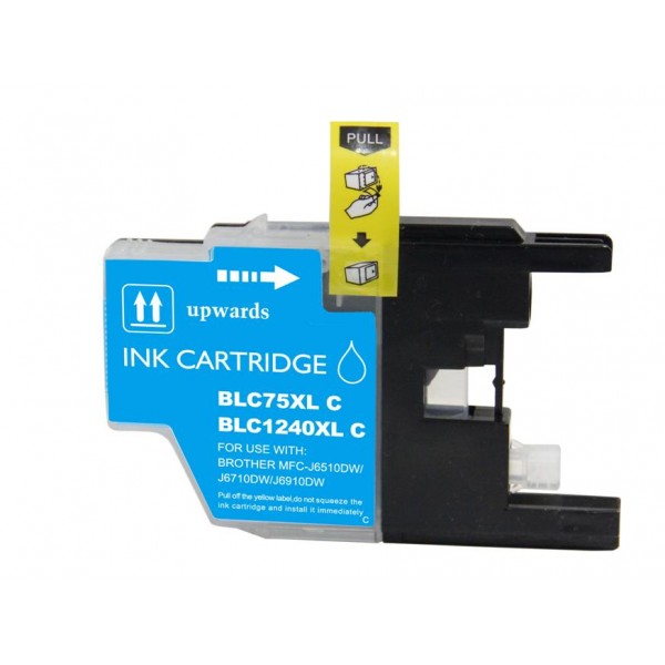 Compatible Brother LC1240C tinta cian