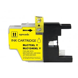 Compatible Brother LC1240Y tinta amarillo