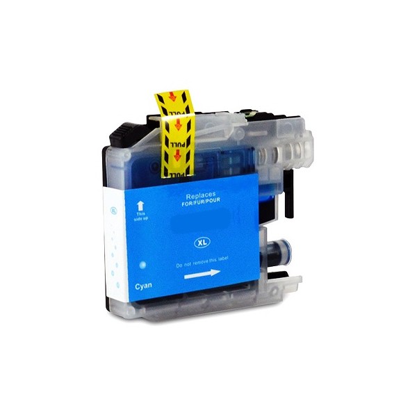 Compatible Brother LC225CXL tinta cian
